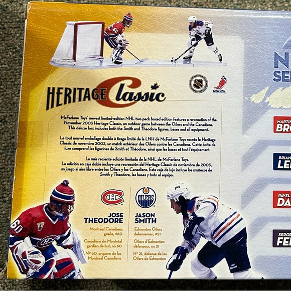 Jose Theodore and Jason Smith limited edition NHL classic edition - Picture 2 of 3